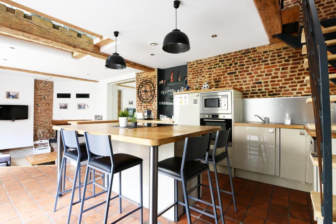 Maison Vieux Lille 3 Chambres Parking Prive 24H24H Acces Eksteriør bilde