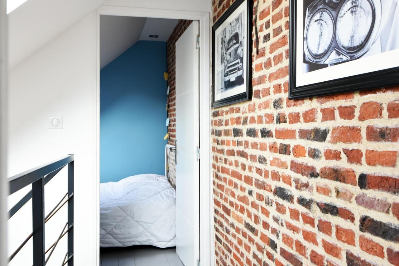 Maison Vieux Lille 3 Chambres Parking Prive 24H24H Acces Eksteriør bilde